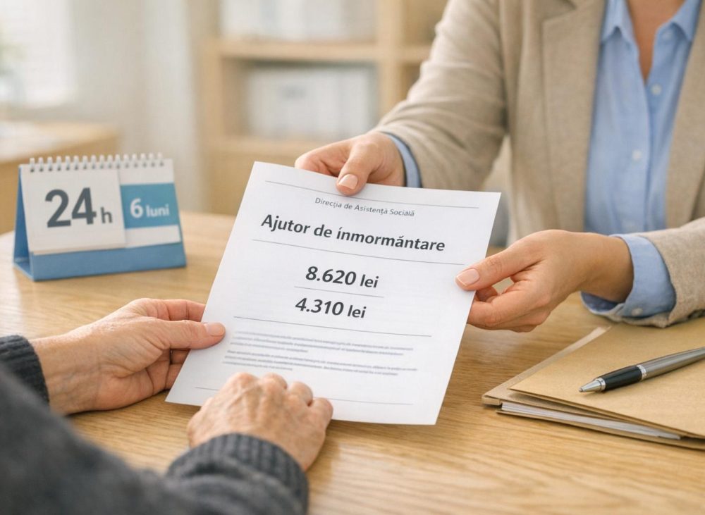 Ajutor financiar pentru înmormântări cu venituri mici